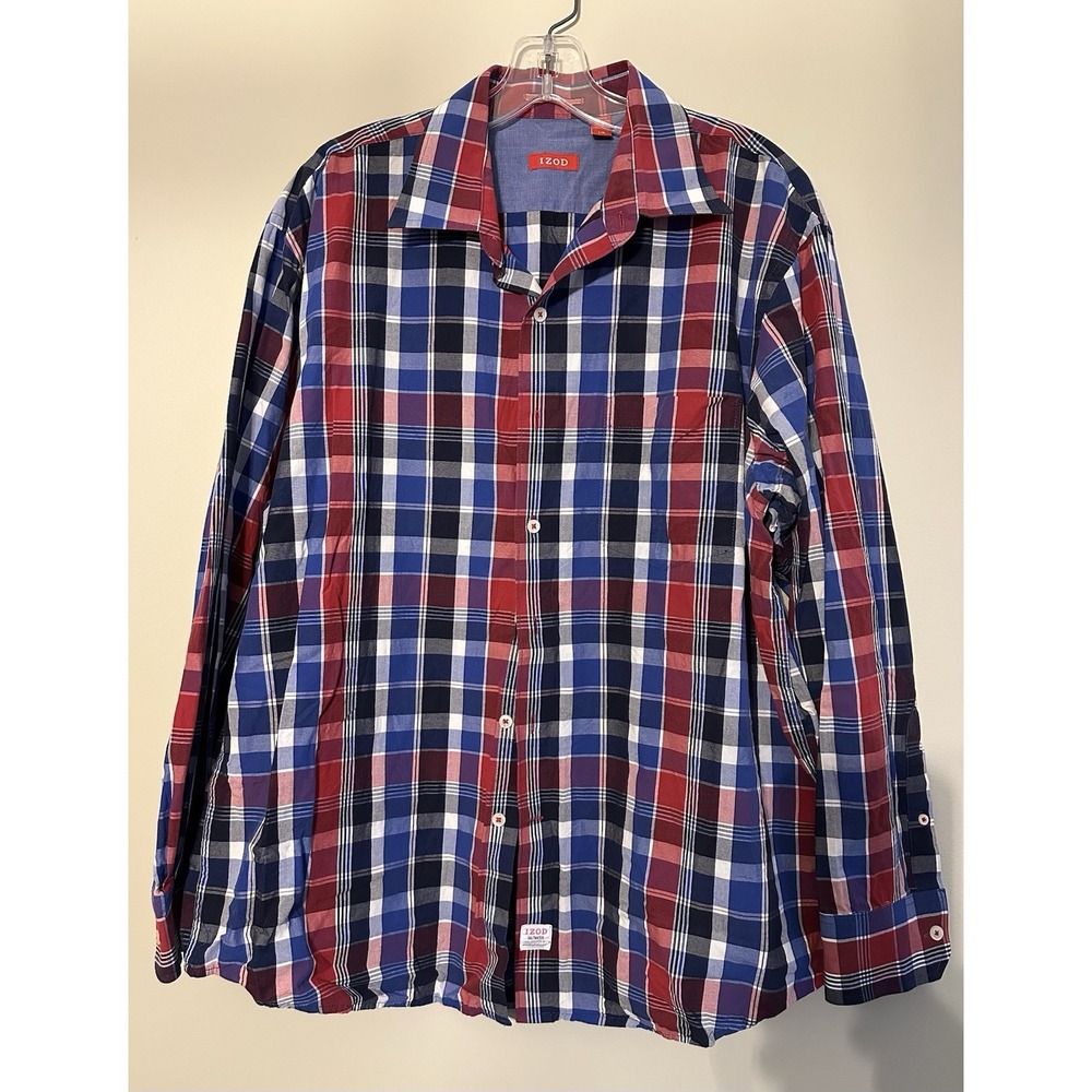 Men's IZOD collared‎ Shirt - Size Large